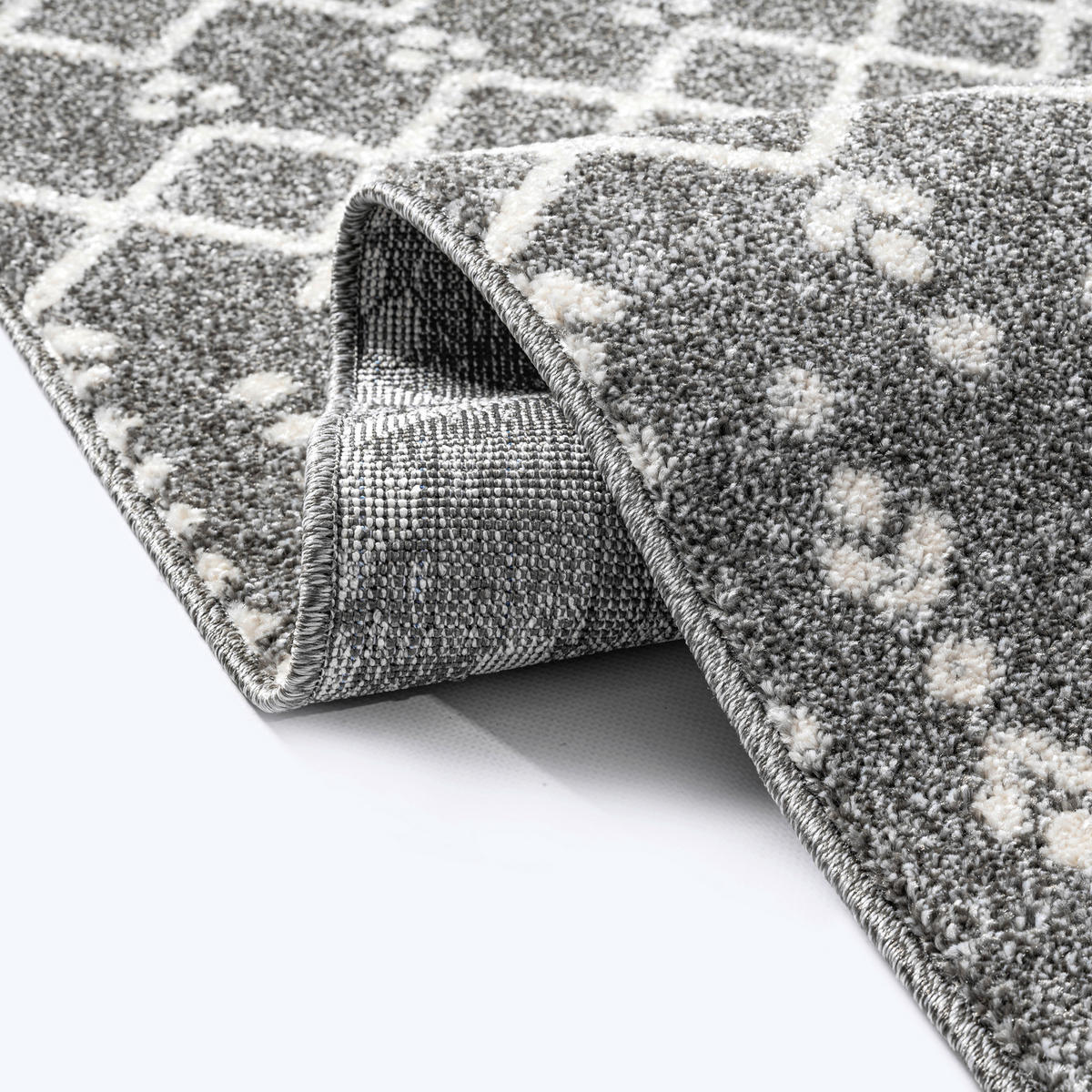 Sanat Teppich anthrazit B/L: ca. 340x240 cm Teppich_Boho_8203_240x340 - anthrazit (340,00/240,00cm) - Sanat