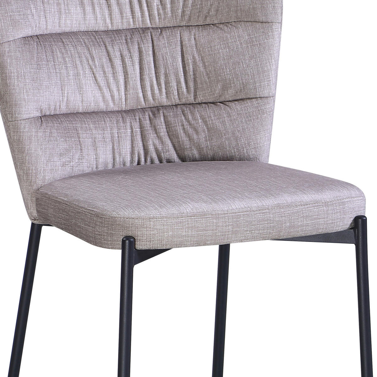 Stuhl Dora beige Velourstoff Dora - beige