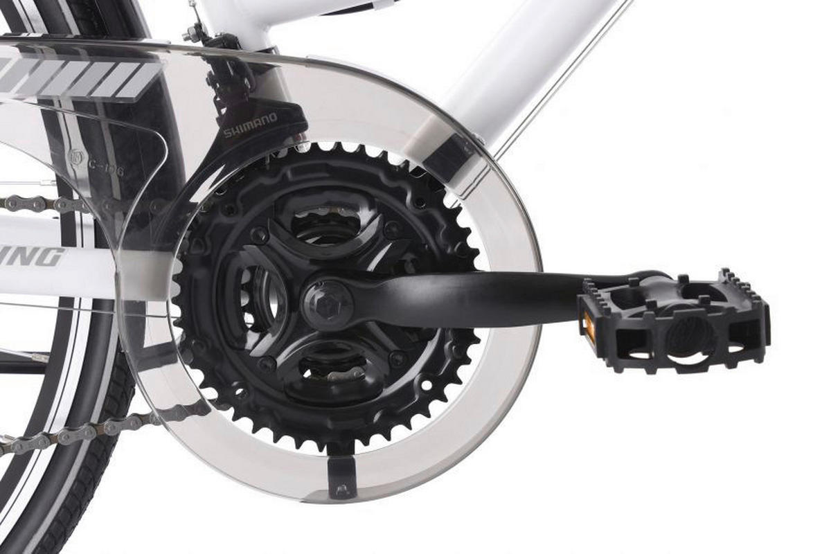 KS-Cycling Trekking-Bike Montreal Damenfahrrad Montreal 512T 28 Zoll Rahmenhöhe 48 cm 21 Gänge weiß weiß ca. 28 Zoll Montreal - weiß - KS-Cycling