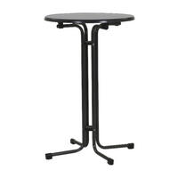 MFG Stehtisch grau Stahl H/D: ca. 110x70 cm Stehtisch_MFG - grau (70,00/110,00cm) - MFG