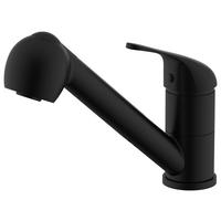 Spültisch-Armatur mattschwarz Spültischarmatur_York_BLK_Pocoline - mattschwarz (5,40/25,00/17,90cm) - POCOline