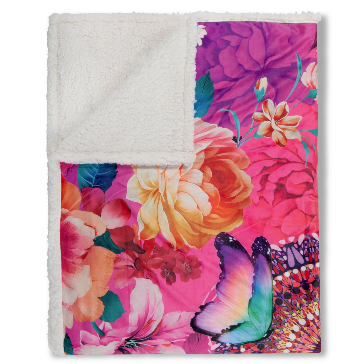 Wohndecke Ziva Polysamt Ziva - Multi (130,00/160,00cm) - HIP