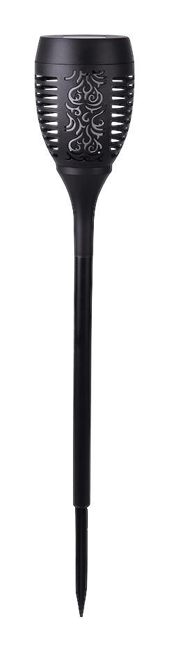 Solarleuchte schwarz Kunststoff H: ca. 78 cm Solarleuchte_Fackel_groß - schwarz (78,00cm) - POCOline