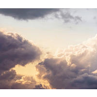 Komar Fototapete Cloud Cast B/L: ca. 300x250 cm Cloud Cast - (300,00/250,00cm) - Komar