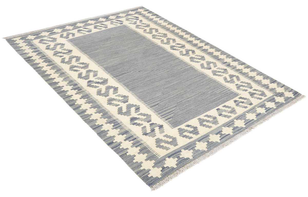 PersaTepp Teppich Kelim Gashgai grau B/H/L: ca. 103x1x148 cm Kelim Gashgai - beige/grau (148,00/103,00/1,00cm) - PersaTepp