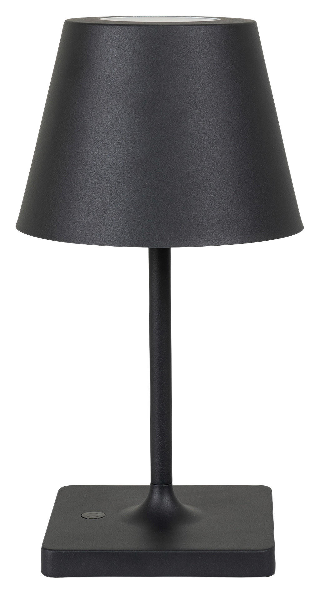 Tischleuchte schwarz Stahl H/D: ca. 28x13 cm LED-Tischleuchte_Dean - schwarz (13,00/28,00cm) - Housenordic