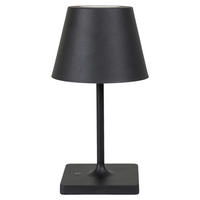 Tischleuchte schwarz Stahl H/D: ca. 28x13 cm LED-Tischleuchte_Dean - schwarz (13,00/28,00cm) - Housenordic