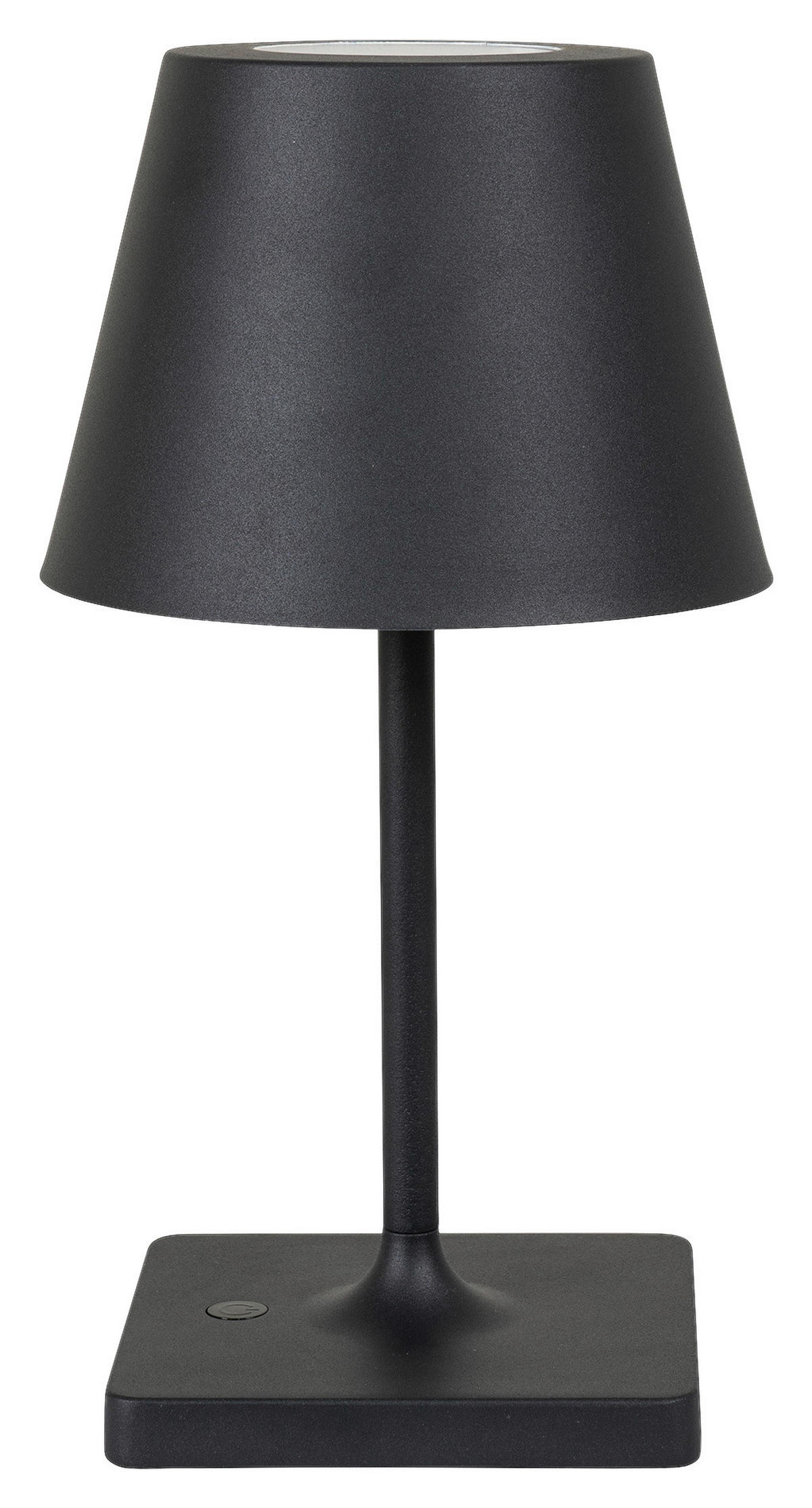 Tischleuchte schwarz Stahl H/D: ca. 28x13 cm LED-Tischleuchte_Dean - schwarz (13,00/28,00cm) - Housenordic