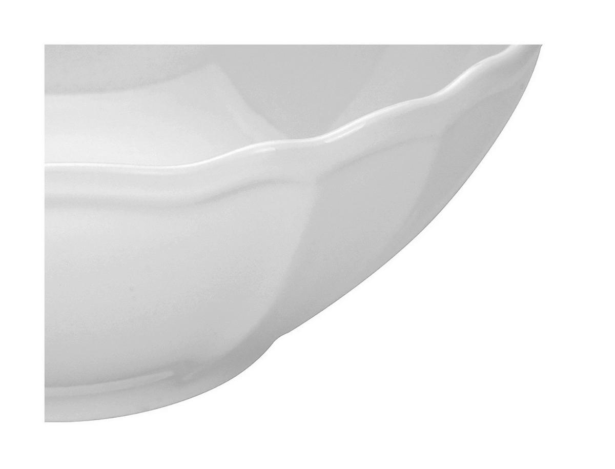 CreaTable Kombiservice Flora weiß Porzellan 16 tlg. Flora - weiß - CreaTable