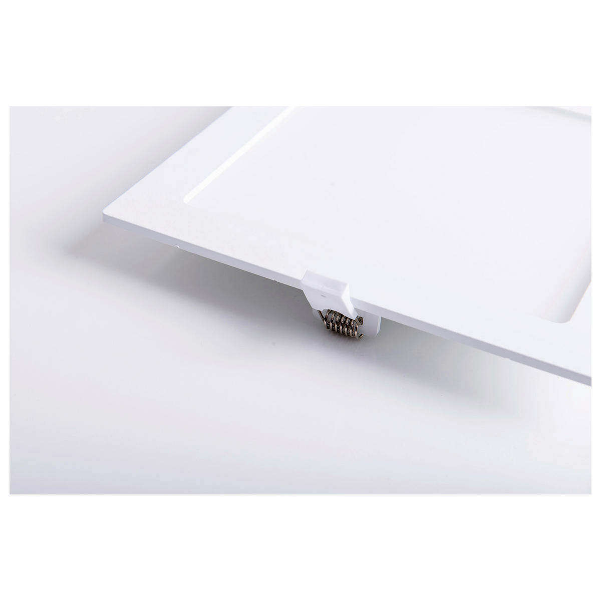 Näve Leuchten LED-Ein-/Aufbauleuchte weiß Kunststoff Metall B/H/T: ca. 22,7x3,5x22,7 cm KOMPLEX - weiß (22,70/3,50/22,70cm) - Näve Leuchten