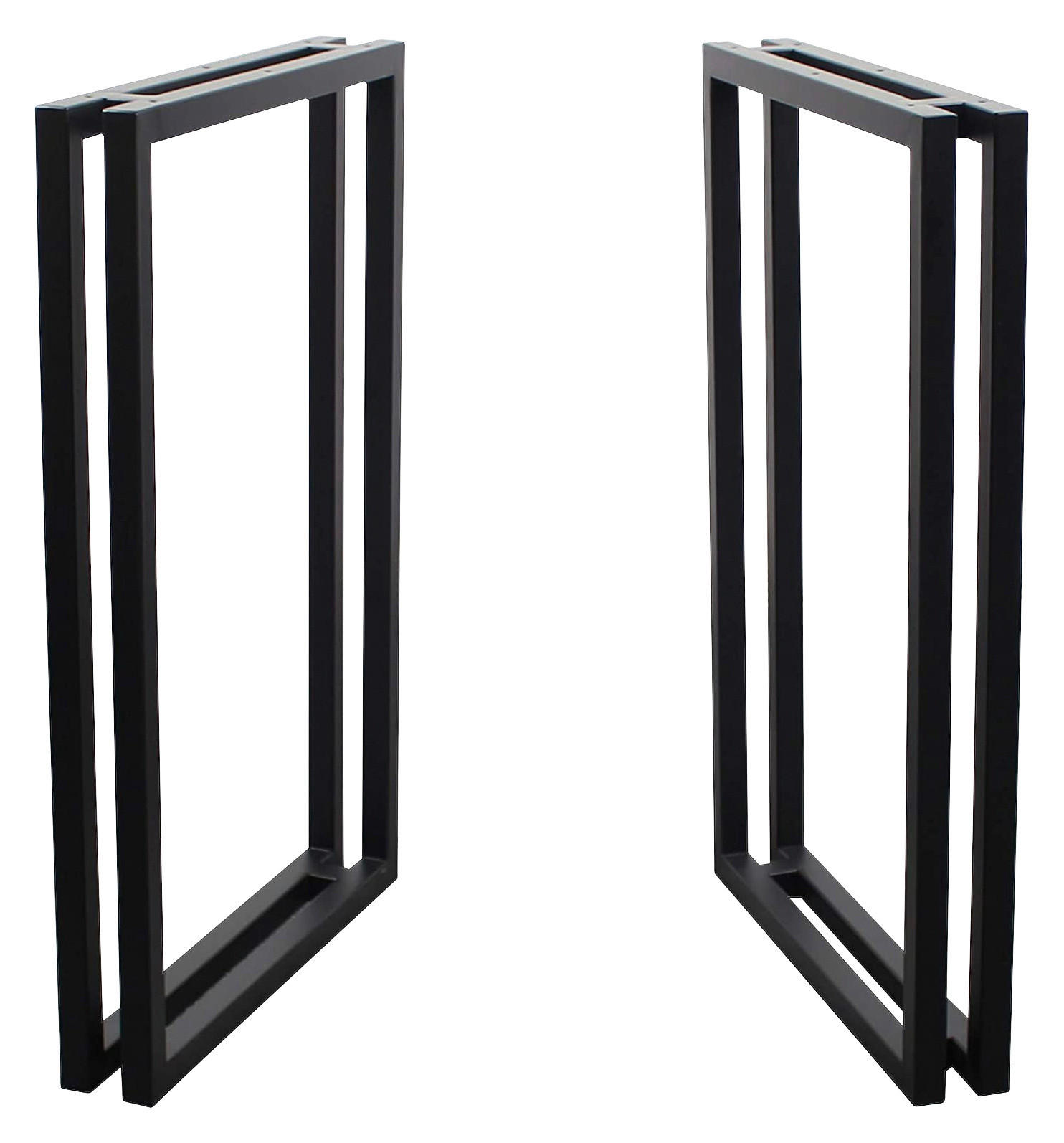Tischgestell OS  MA60 schwarz matt pulverbeschichtet B/H: ca. 55x72 cm OS  MA60 - schwarz (55,00/72,00cm) - moebel17