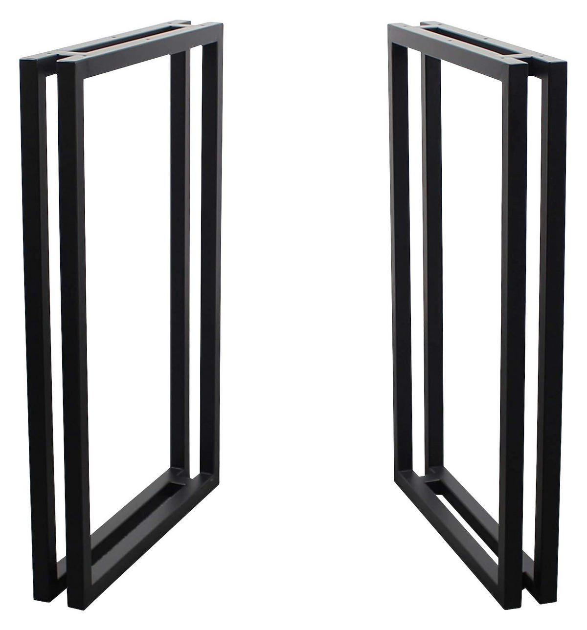 Tischgestell OS  MA60 schwarz matt pulverbeschichtet B/H: ca. 55x72 cm OS  MA60 - schwarz (55,00/72,00cm) - moebel17