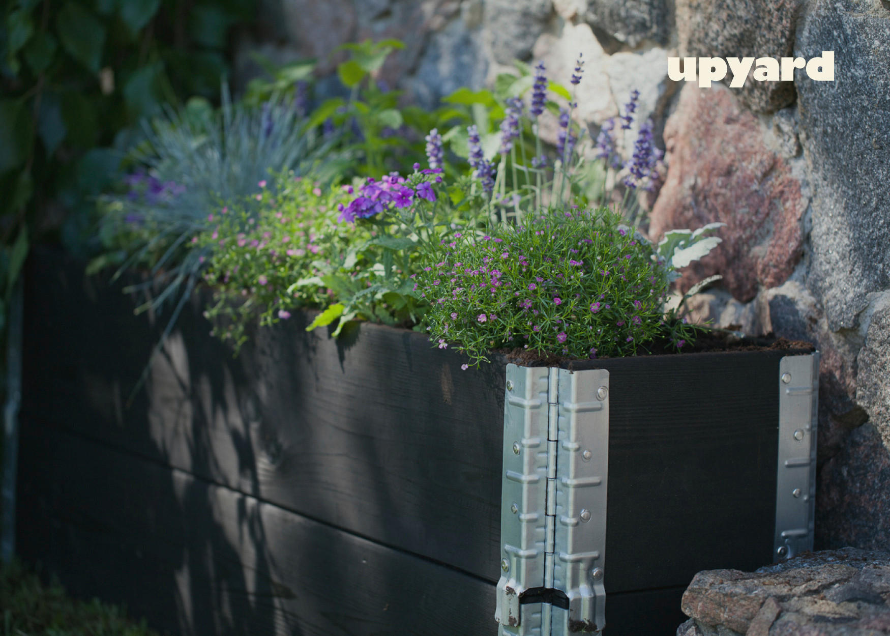 UPYARD Kräuterkasten INDUSTRIAL schwarz...