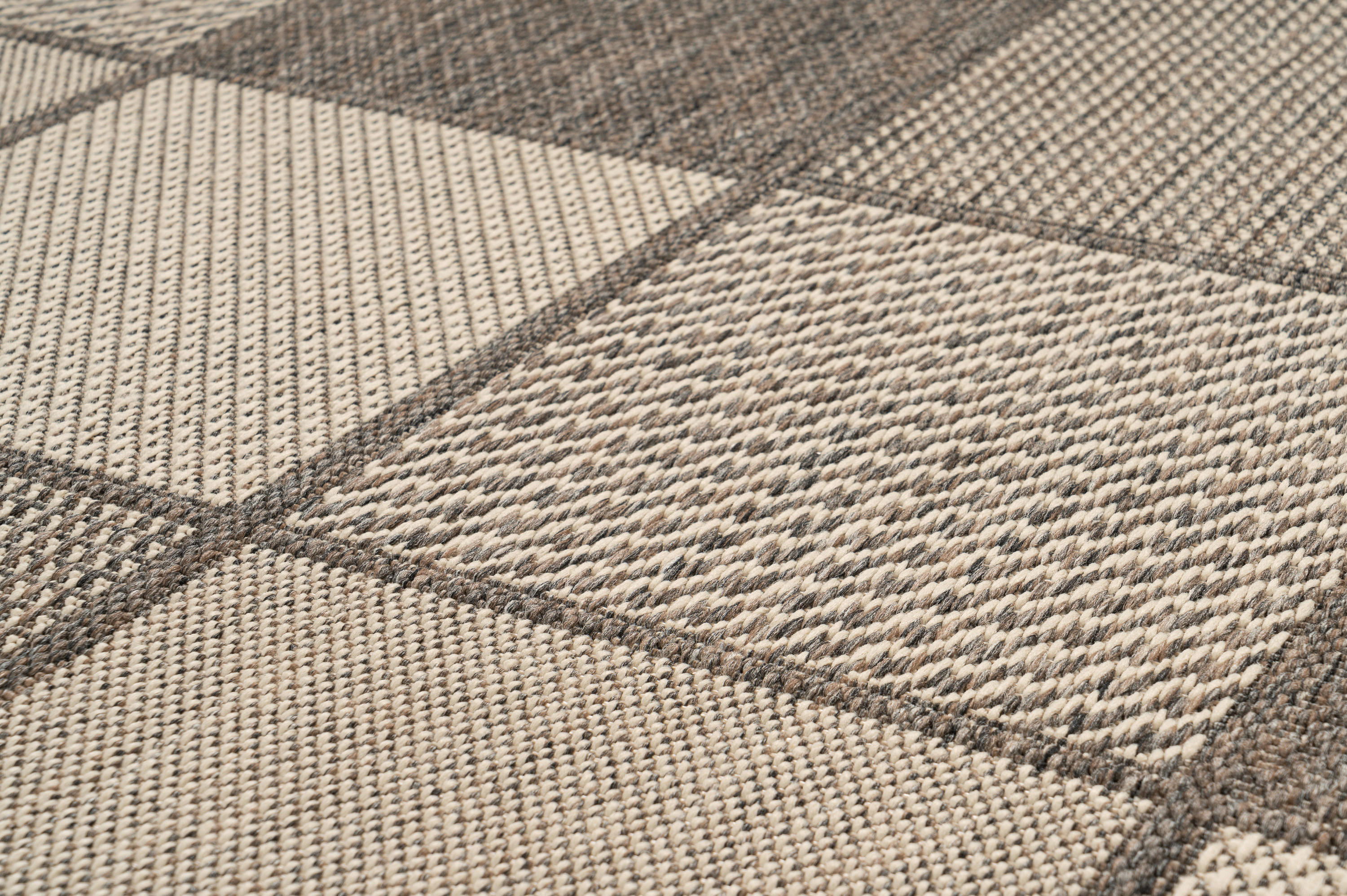 360Living Teppich Splash creme B/L: ca. 80x150 cm Splash - braun/creme (80,00/150,00cm) - 360Living