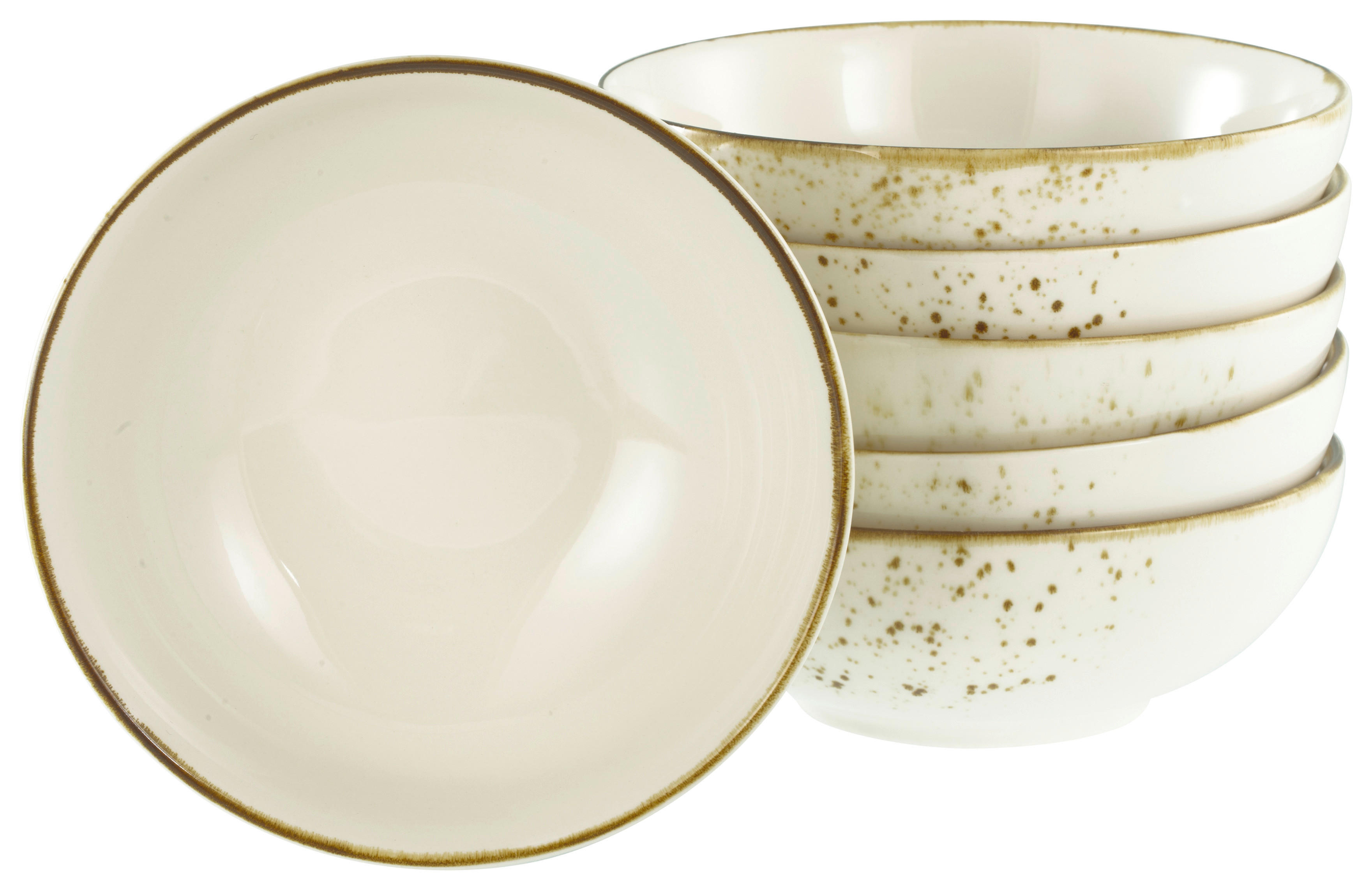 CreaTable Mehrzweckschalen Nature Collection creme Steinzeug Nature Collection - creme - CreaTable