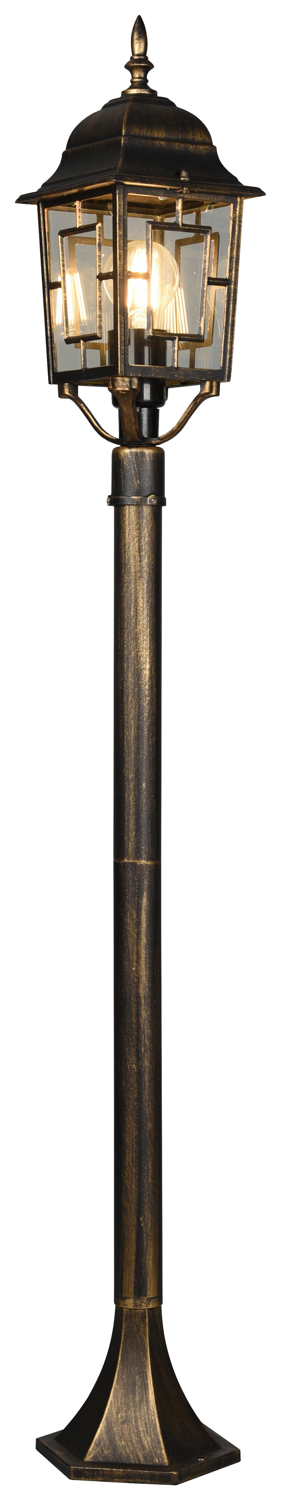 Wegeleuchte Volturno 405960128 rostfarbig B/H/T: ca. 15x100x17 cm Volturno - rostfarbig (15,00/100,00/17,00cm) - Trio