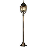 Wegeleuchte Volturno 405960128 rostfarbig B/H/T: ca. 15x100x17 cm Volturno - rostfarbig (15,00/100,00/17,00cm) - Trio