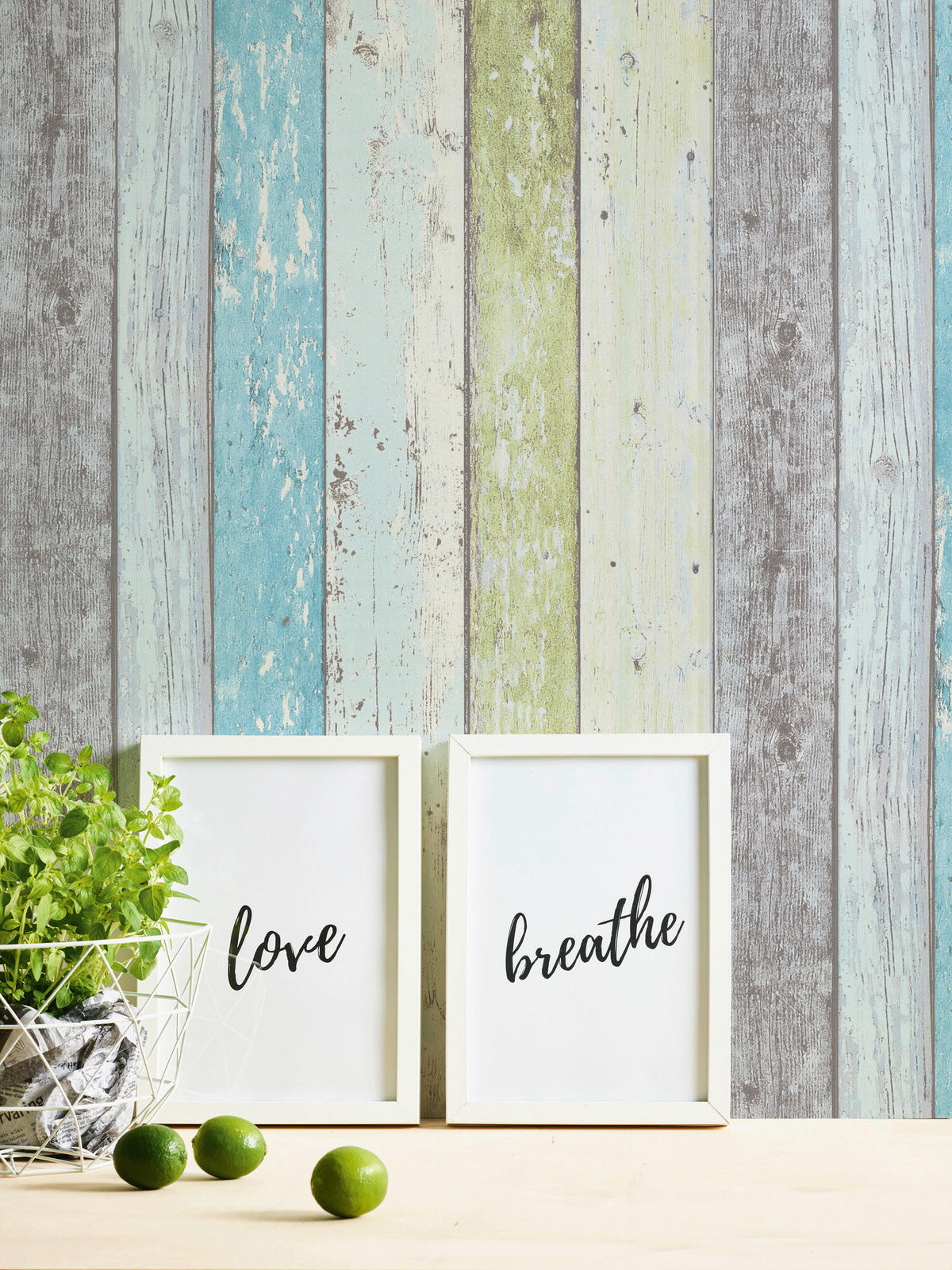 A.S.Creation Vliestapete Best of Wood`n Stone 2nd Edition Holzoptik blau B/L: ca. 53x1005 cm Best of Wood`n Stone 2nd Edition - blau (53,00/1005,00cm) - A.S.Creation