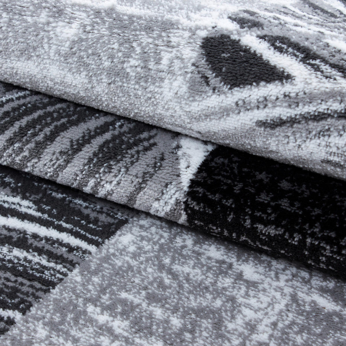 Ayyildiz Teppich PARMA schwarz B/L: ca. 80x150 cm PARMA - schwarz (80,00/150,00cm) - Ayyildiz