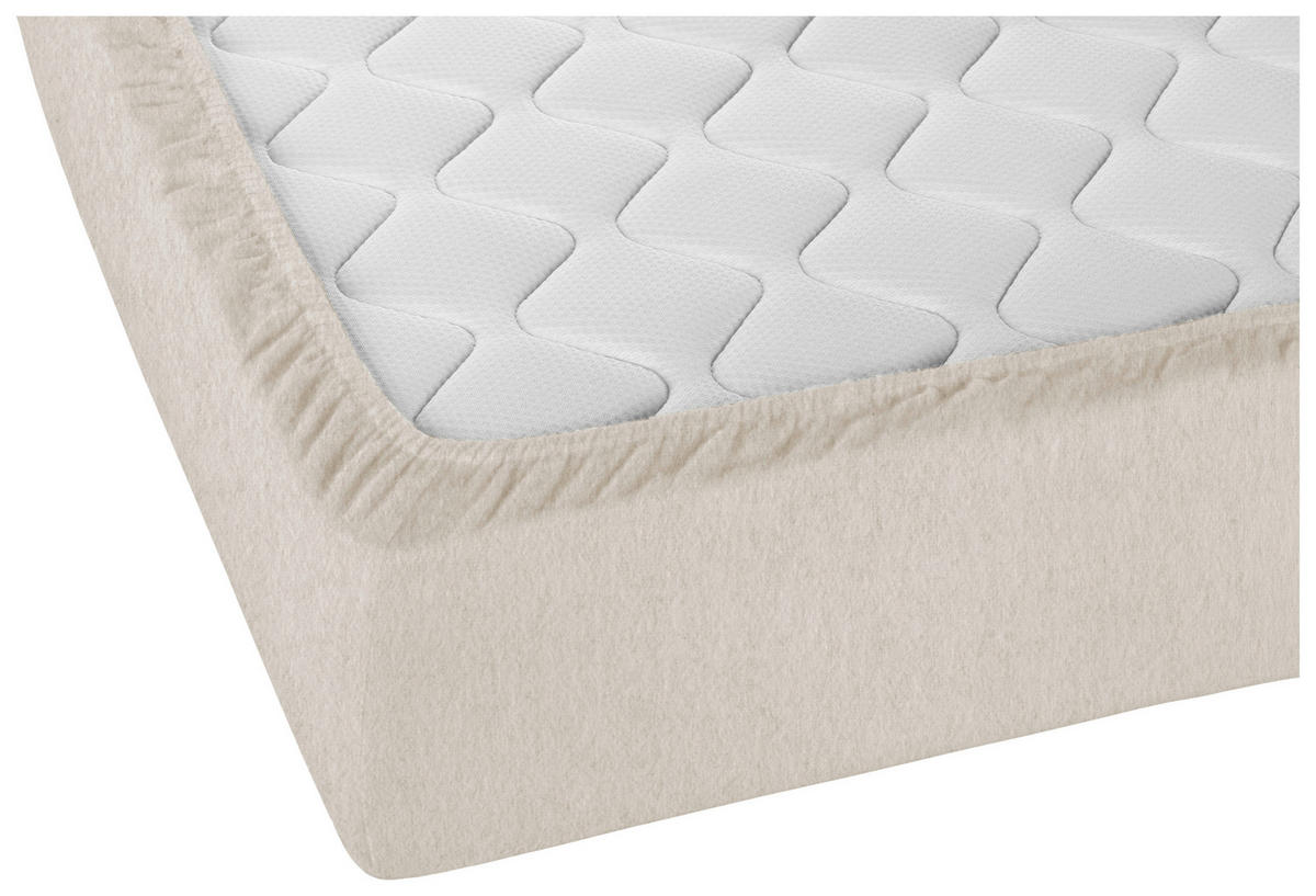 Spannbetttuch Flanell Spannbetttuch_Flanell 90-100x200 - kitt (100,00/200,00cm)