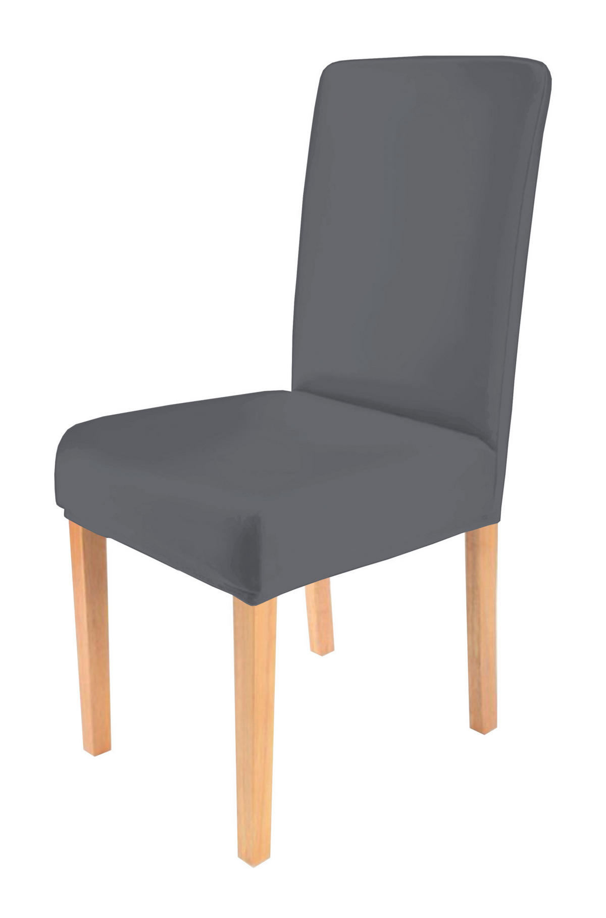 Stuhlhusse Stuhlhusse_Stretch 40x45x65cm - anthrazit (40,00/45,00/65,00cm) - Home Edition