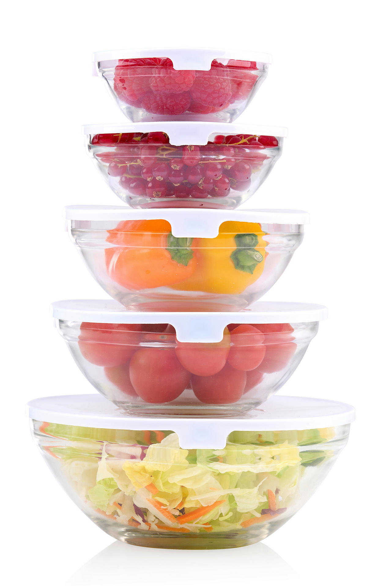 Alpina Schüssel-Set klar Glas Glasschüsselset_10tlg. - klar - Alpina
