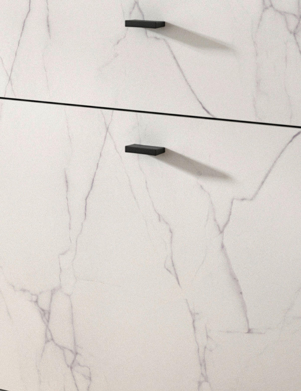Sideboard Stone weiß Marmoroptik B/H/T: ca. 139x88x41 cm Stone - weiß/Marmoroptik (139,00/88,00/41,00cm)