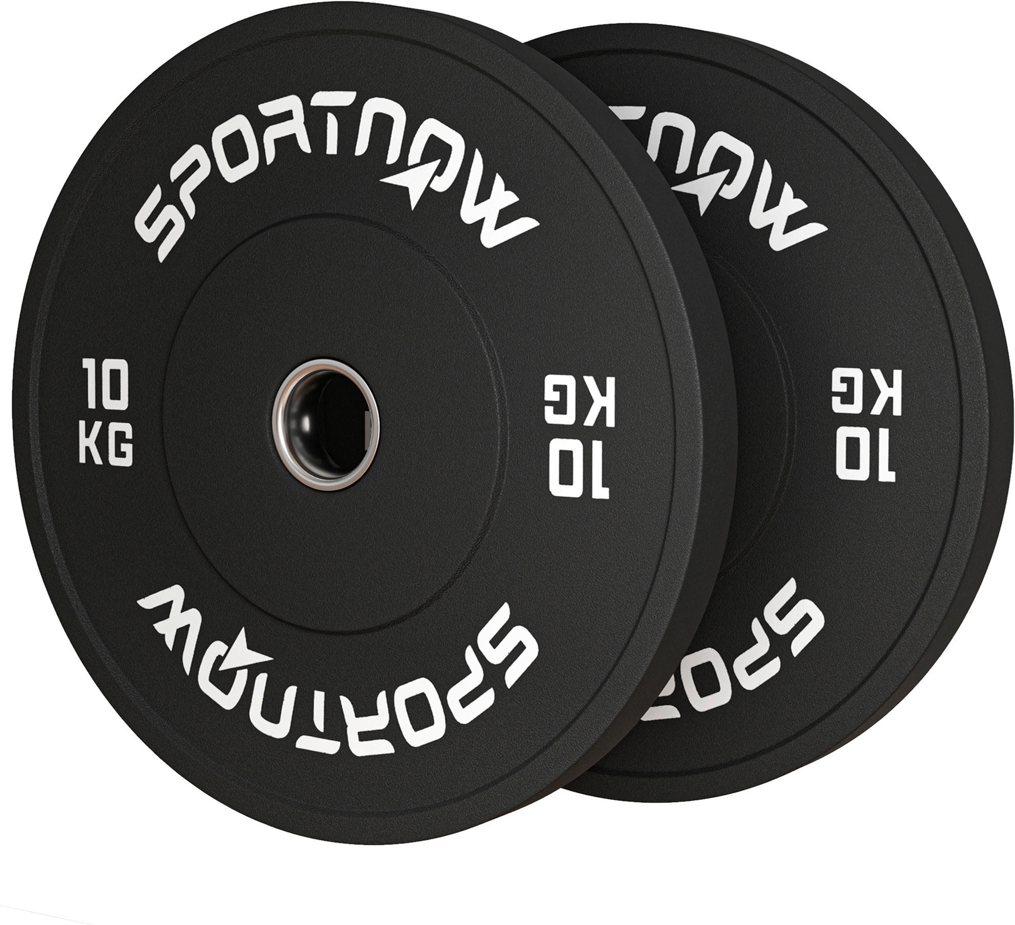 SPORTNOW Hantelscheiben Hantelscheiben - schwarz (45,00/45,00/4,00cm) - SPORTNOW