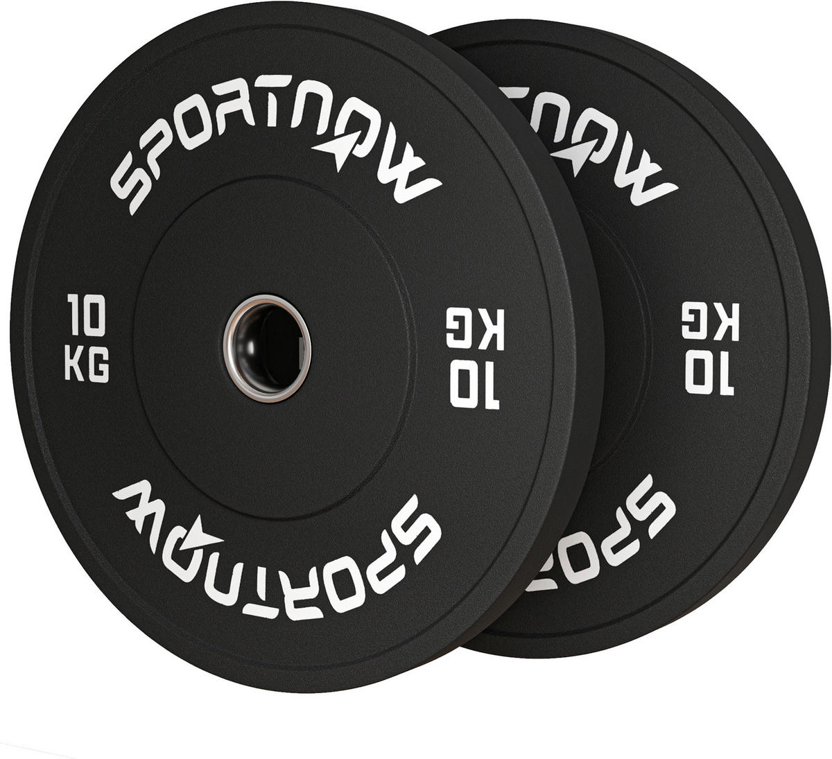 SPORTNOW Hantelscheiben Hantelscheiben - schwarz (45,00/45,00/4,00cm) - SPORTNOW