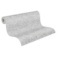 A.S.Creation Vliestapete Attractive Uni grau B/L: ca. 53x1005 cm Attractive - grau (53,00/1005,00cm) - A.S.Creation
