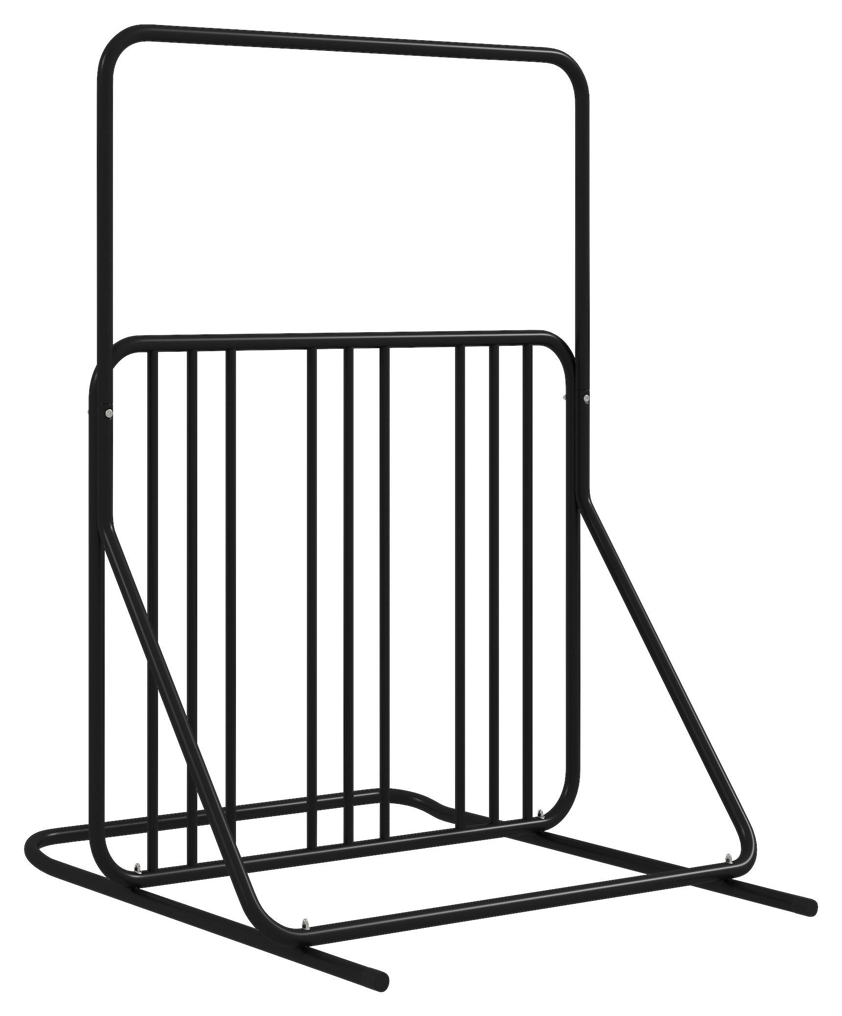 DURHAND Fahrrad-Zubehör schwarz schwarz B/H/L: ca. 92x102x130 cm Fahrradhalter - schwarz (130,00/92,00/102,00cm) - DURHAND
