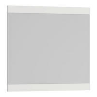 Wandspiegel Luce Alpinweiß B/H/T: ca. 75x72x2 cm Luce - Alpinweiß (75,00/72,00/2,00cm)