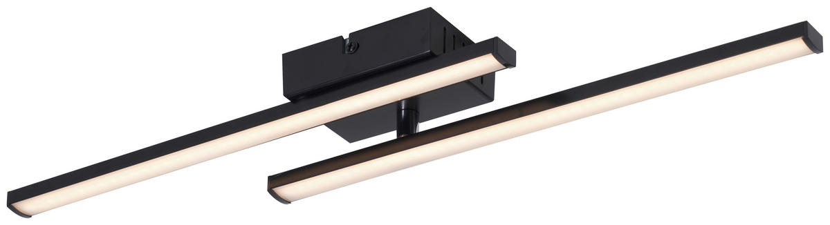 POCOline LED-Deckenleuchte schwarz Kunststoff B/H/L: ca. 7x5,6x50 cm LED-Deckenleuchte_Cleo - schwarz (50,00/7,00/5,60cm) - POCOline