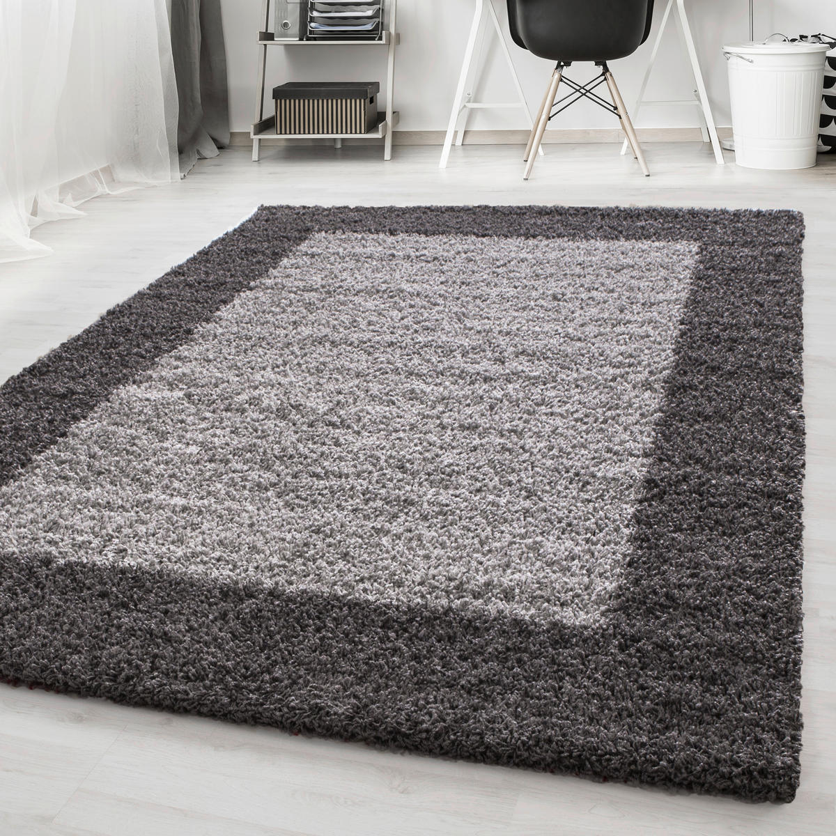 Ayyildiz Teppich LIFE grau B/L: ca. 80x250 cm LIFE - grau (80,00/250,00cm) - Ayyildiz