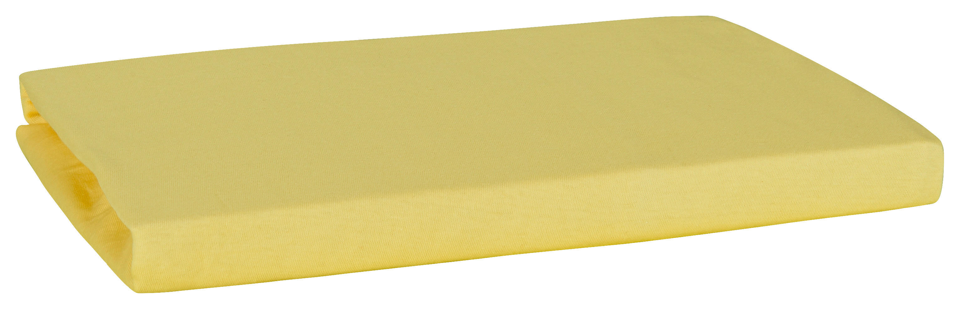 Jersey Spannbetttuch Spannbetttuch-Jersey 100x200cm - gold (100,00/200,00cm) - Elegance