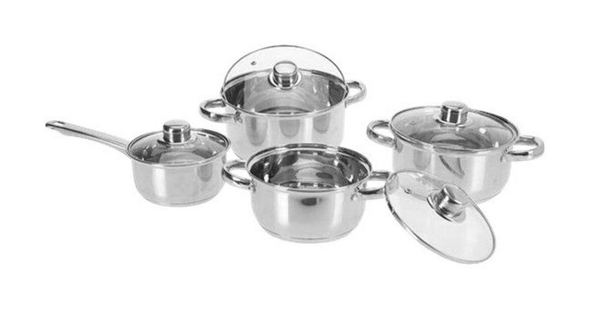 Topfset silber Edelstahl Topfset_4tlg. - silber