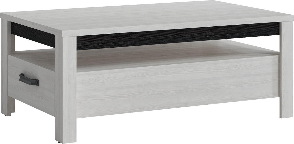 Couchtisch Ranchi Sibiu Lärche Laricio Pinie Nachbildung B/H/T: ca. 110x45x67 cm Ranchi - (110,00/45,00/67,00cm)
