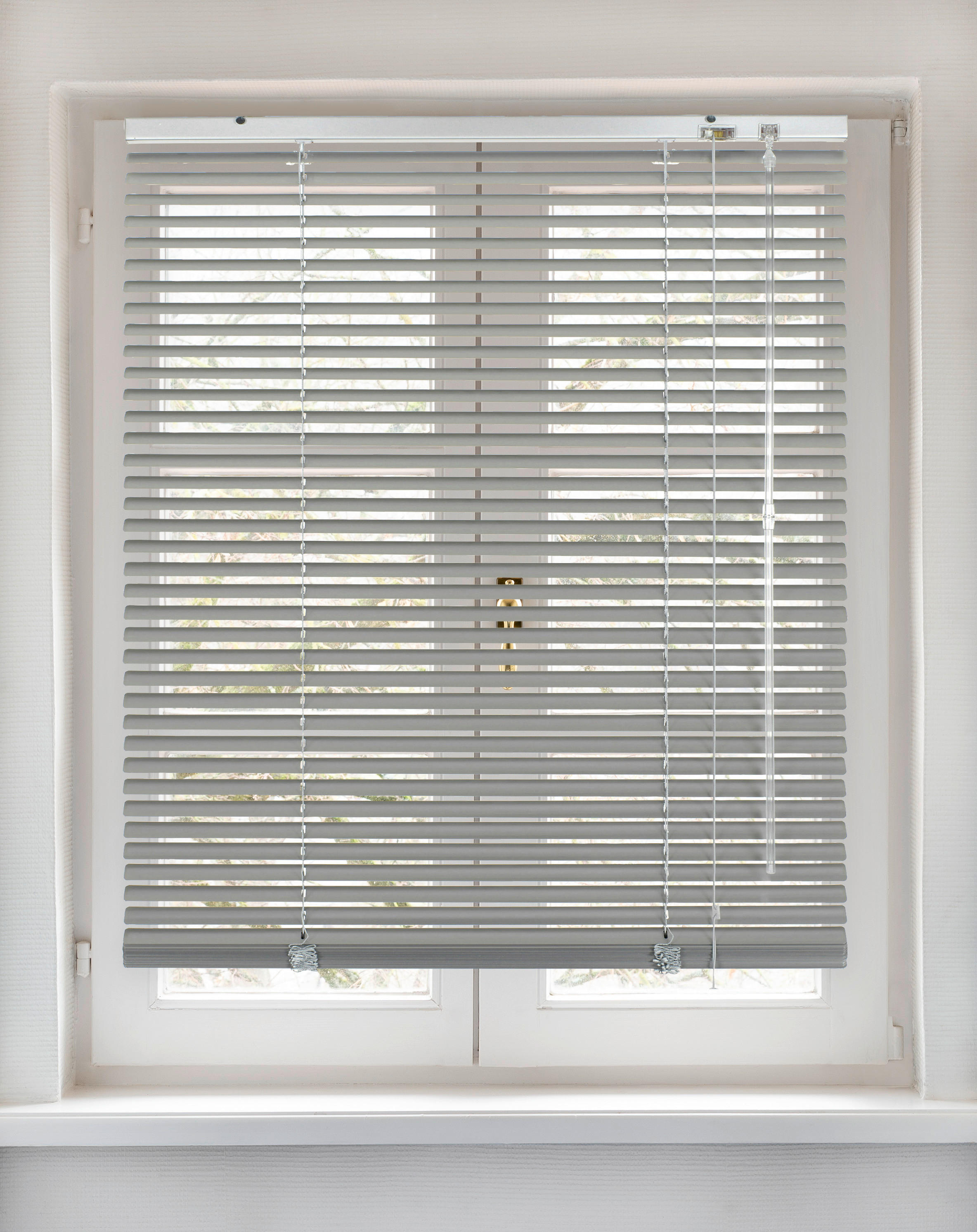 Boviva Alu-Jalousie silber B/L: ca. 40x175 cm Jalousie_Alu - silber (40,00/175,00cm) - Boviva