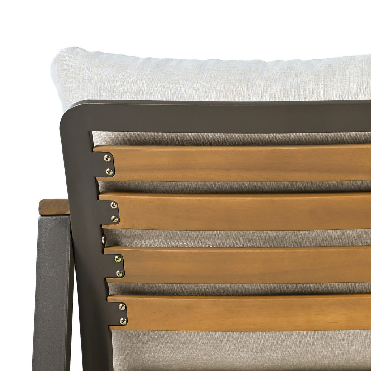 POCOline Gartensitzgruppe Grasse taupe Stahl Grasse - beige/taupe - POCOline