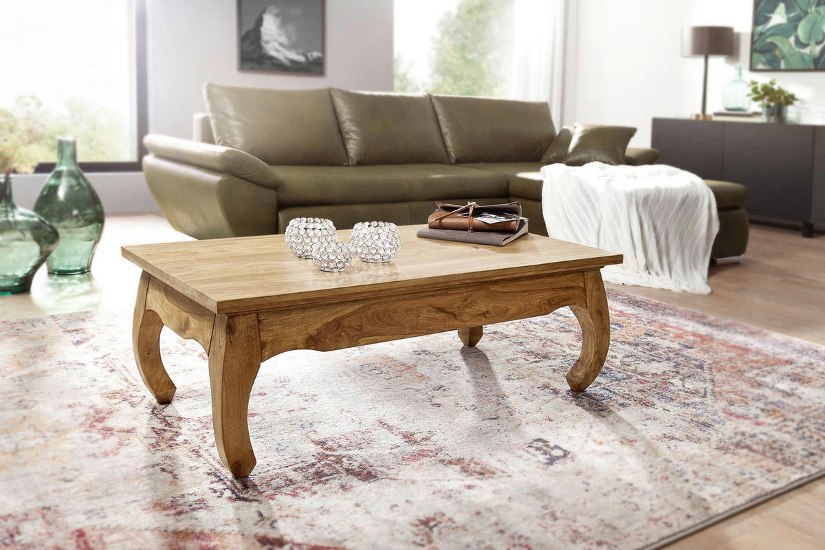 Couchtisch braun B/H/T: ca. 110x40x60 cm Couchtisch - braun (110,00/40,00/60,00cm) - Wohnling