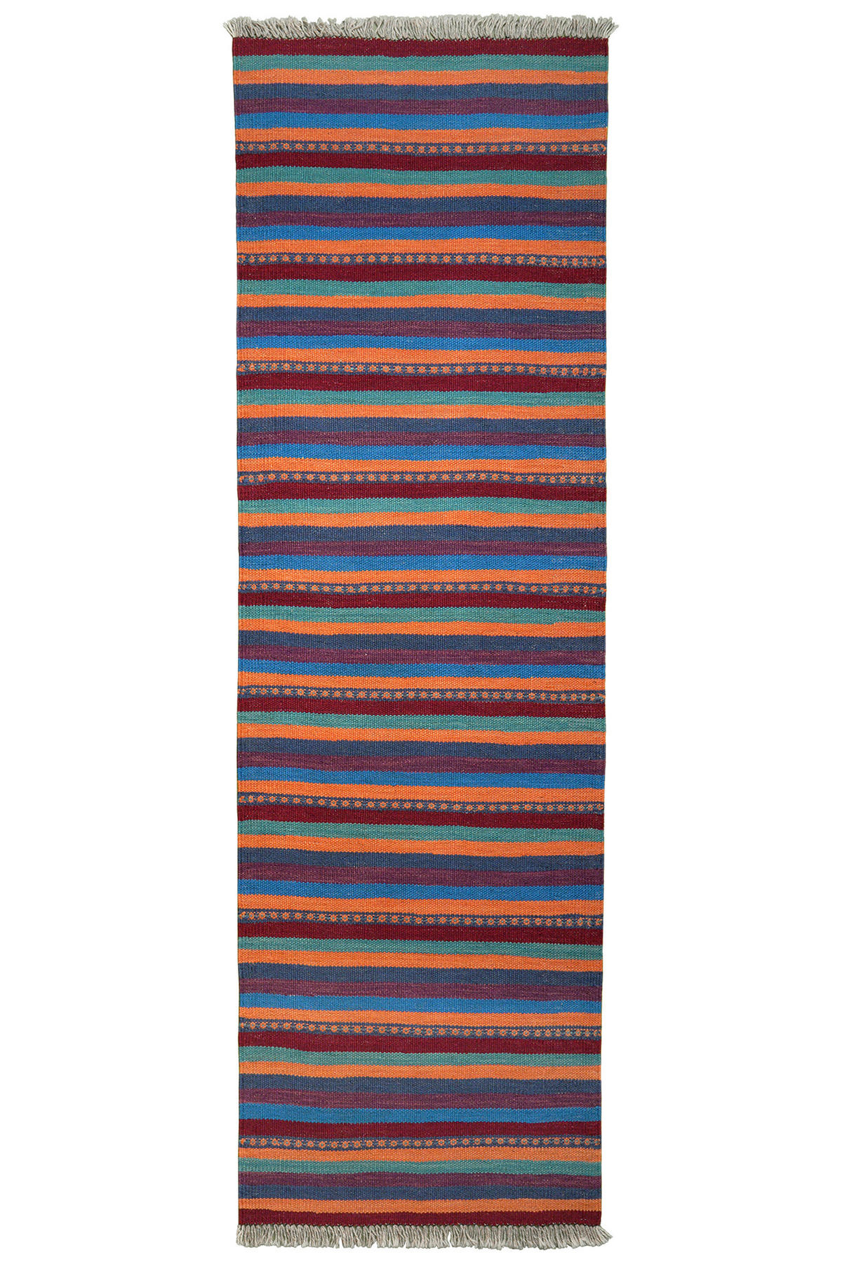 PersaTepp Teppich Kelim Gashgai bunt B/H/L: ca. 60x1x197 cm Kelim Gashgai - bunt (197,00/60,00/1,00cm) - PersaTepp