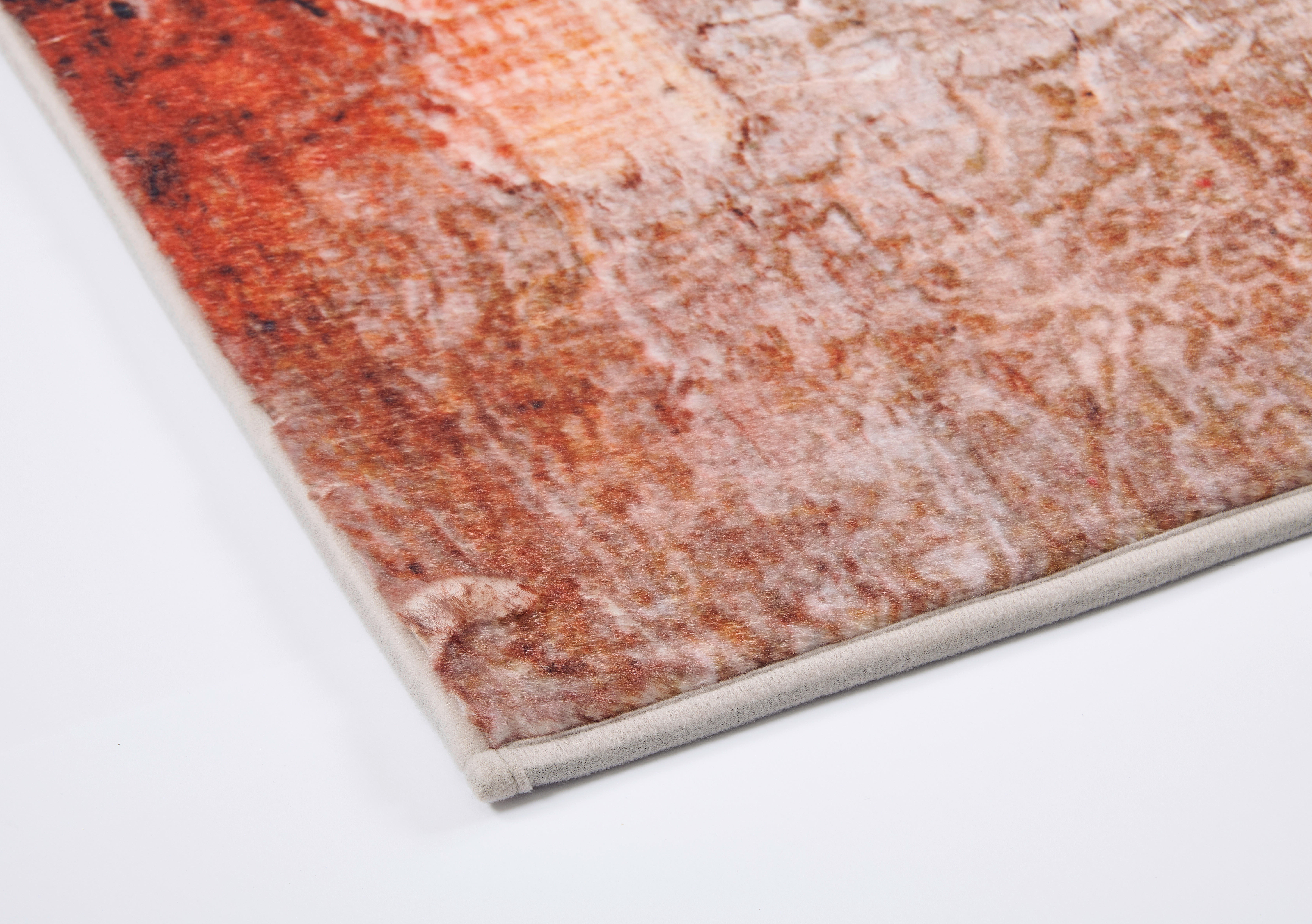 Webteppich Swing rost-grau B/L: ca. 120x160 cm Swing - rost-grau (120,00/160,00cm)