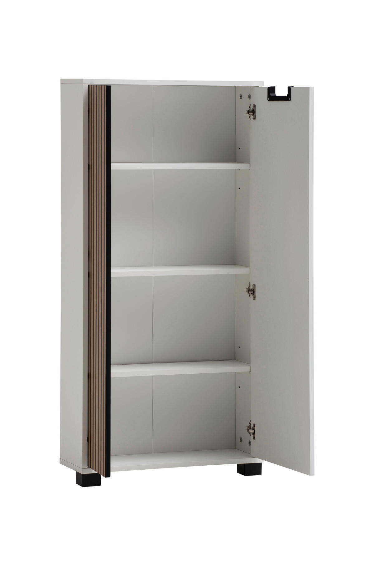 Highboard Ryker weiß matt B/H/T: ca. 59,8x124x19,55 cm Ryker - weiß (59,80/124,00/19,55cm) - Möbelpartner