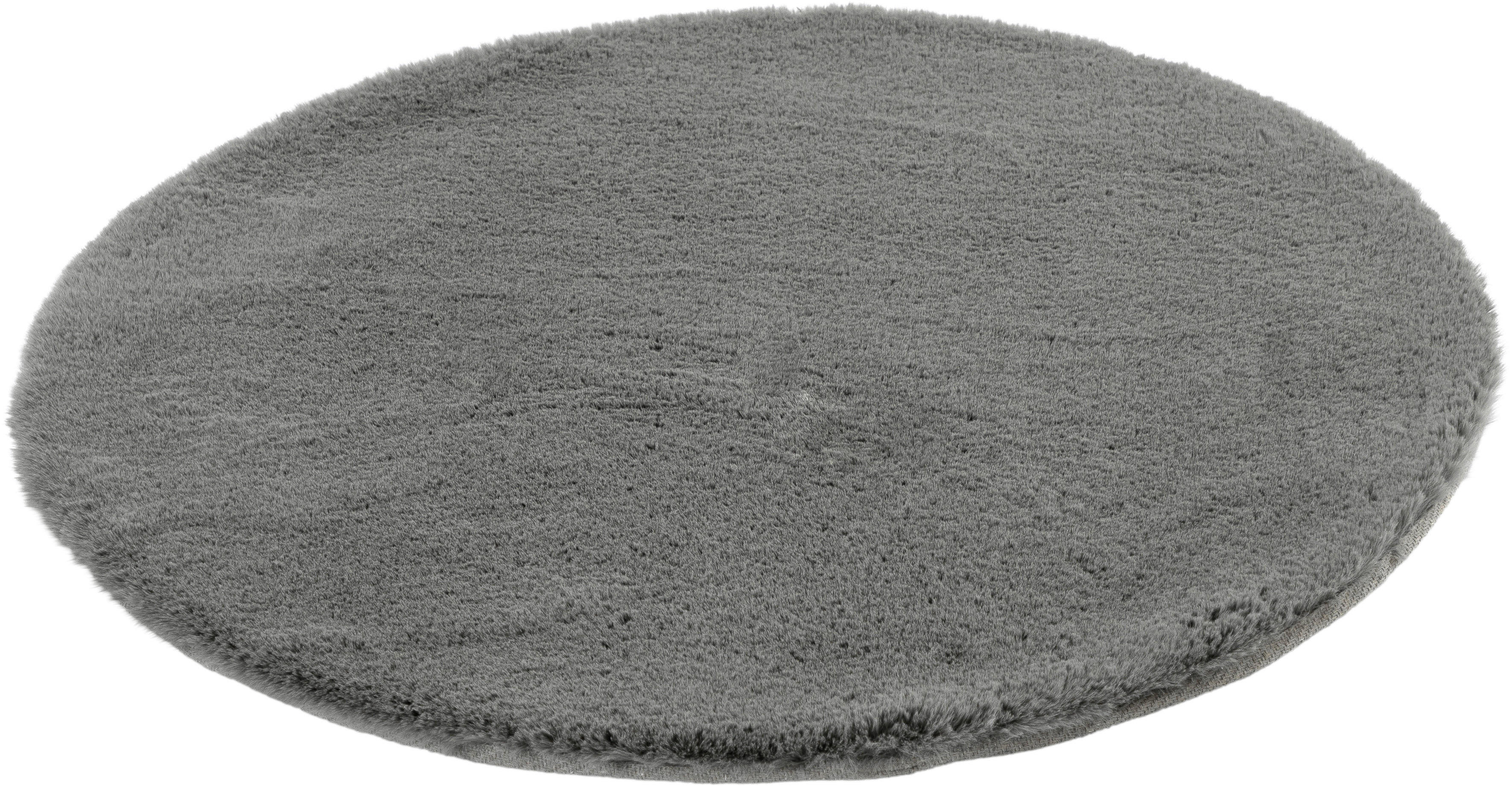 Teppich Softy grau D: ca. 80 cm Softy - grau (80,00cm)