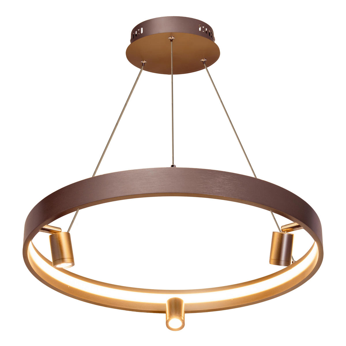 Näve Leuchten LED-Pendelleuchte stahlgrau Kunststoff Metall B/H/T/D: ca. 58x150x58x58 cm TRISTAN - stahlgrau (58,00/150,00/58,00cm) - Näve Leuchten