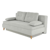 Dauerschlafsofa  hellbeige Maja_Dauerschlafsofa - hellbeige/buche (197,00/160,00cm)