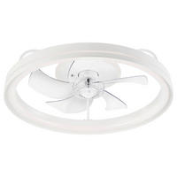 Lamkur LED-Deckenventilator FALCO 49885 weiß H/L: ca. 17x50 cm max. 40 W Falco - weiß (50,00cm) - Lamkur