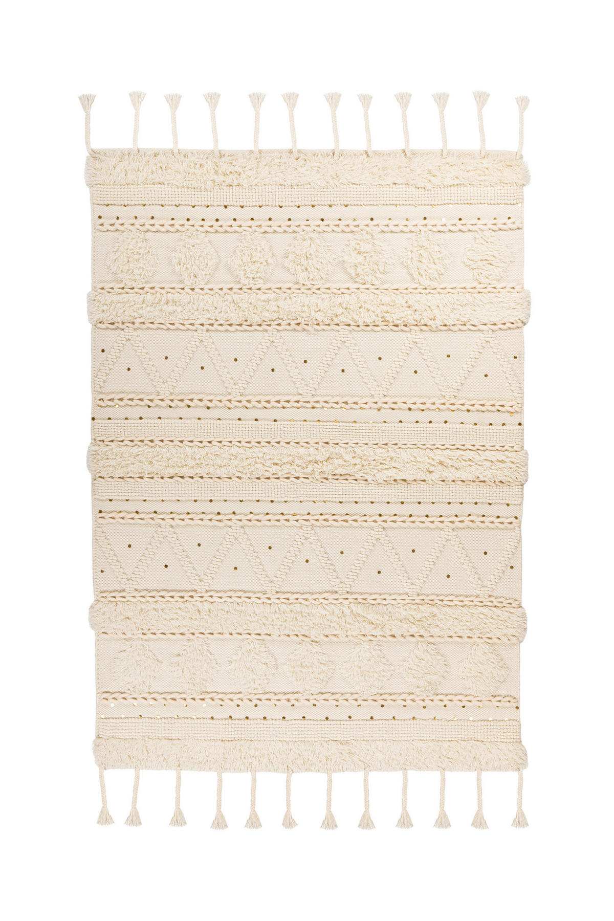 360Living Teppich Bohist creme B/L: ca. 160x230 cm Bohist - creme (160,00/230,00cm) - 360Living