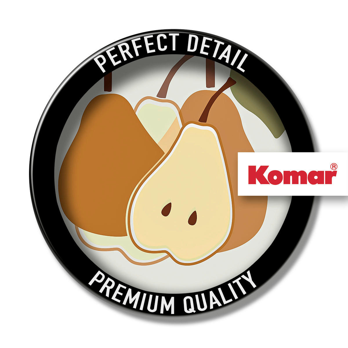 Komar Poster Cultivated Pears Pflanzen B/L: ca. 50x70 cm Cultivated Pears - (50,00/70,00cm) - Komar