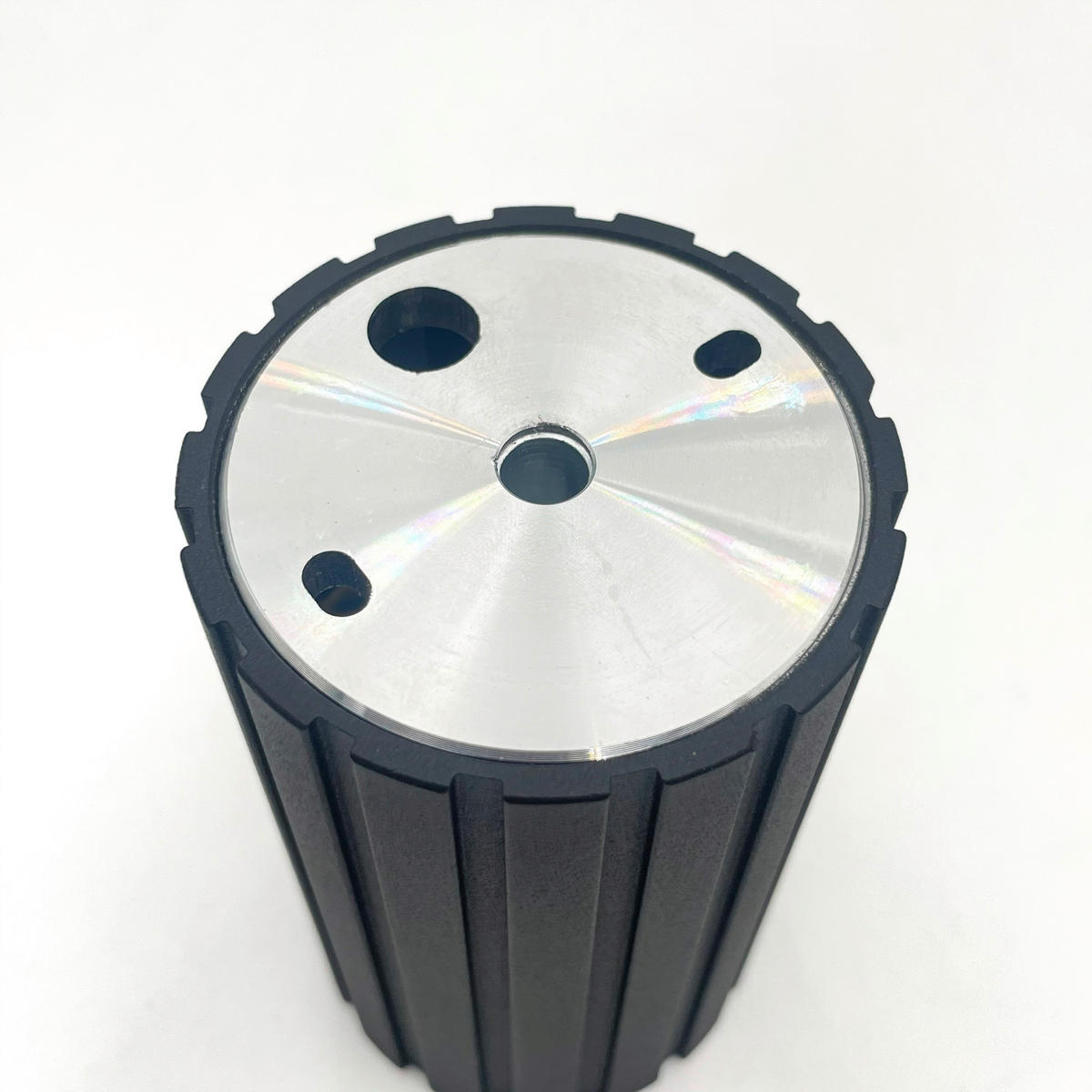 Lamkur Strahler schwarz Stahl B/H/L: ca. 6,5x10x6,5 cm 1 Brennstellen Prisma - schwarz (6,50/6,50/10,00cm) - Lamkur